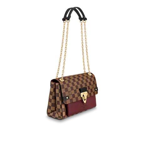Louis Vuitton Vavin PM Black and Bordeaux Red