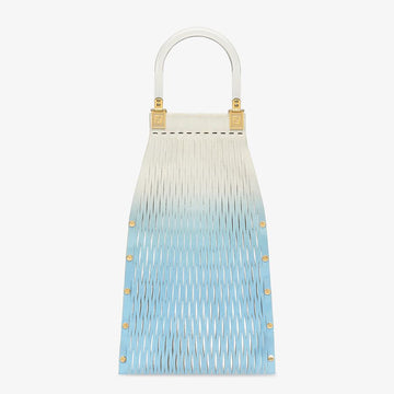 Fendi Two-Tone Leather Shopper