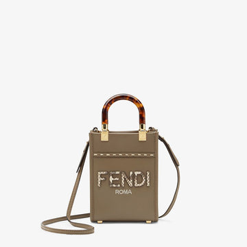 Fendi Leather and Elaphe Mini Bag
