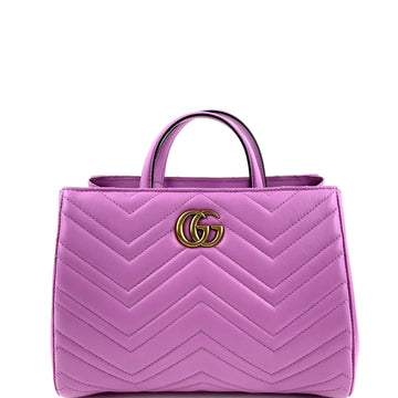 Gucci Small GG Marmont Top Handle Bag