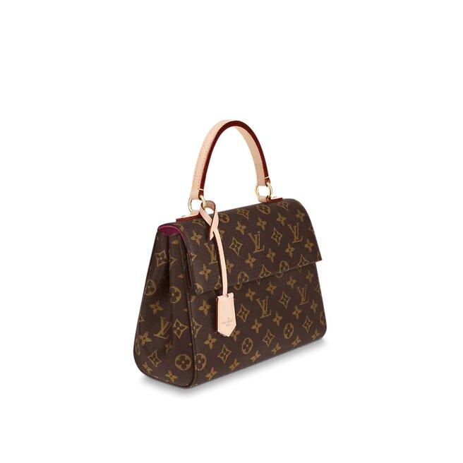 Louis Vuitton Cluny BB Bordeaux Red