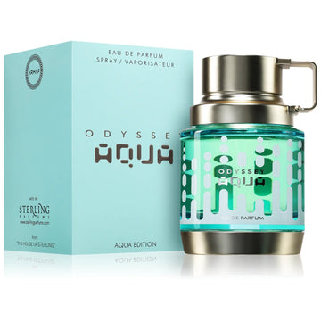 Armaf Odyssey Aqua Edition for Men Eau de Parfum perfume bottle and packaging