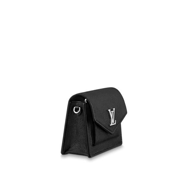 Louis Vuitton Mini MyLockMe Chain Pochette Black