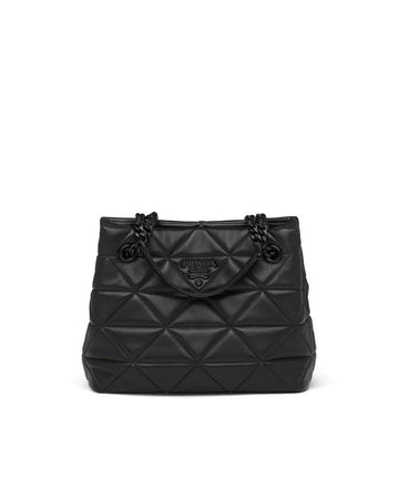 Prada Nappa Leather Spectrum Tote Black