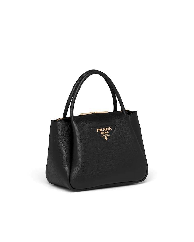 Prada Small Leather Handbag Black