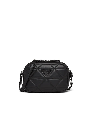 Prada Spectrum Nappa Leather Shoulder Bag Black