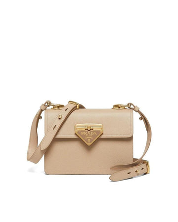 Prada Symbole Saffiano Leather Bag Cameo Beige