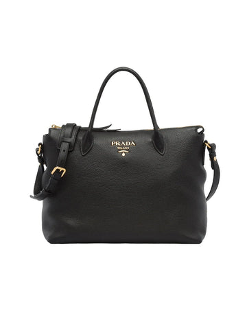 Leather Handbag Black
