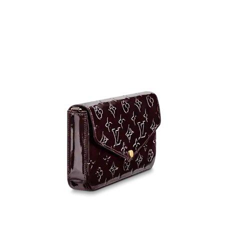 Louis Vuitton Félicie Pochette Amarante Red