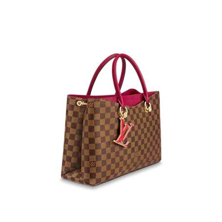 Louis Vuitton Riverside Lie de Vin Red
