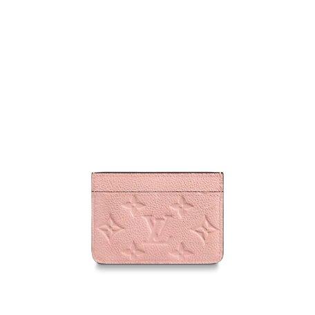 Louis Vuitton Card Holder Rose Poudré Pink