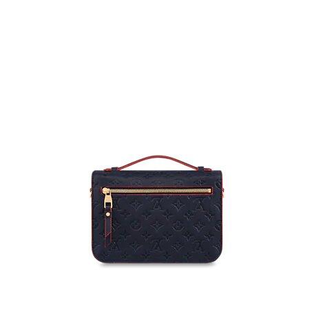 Louis Vuitton Pochette Métis Navy Blue and Red