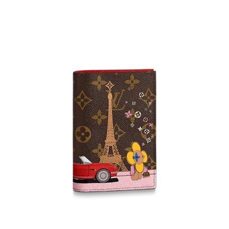 Louis Vuitton Passport Cover Red