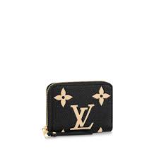 Louis Vuitton Zippy Coin Purse Black