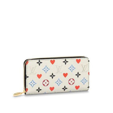 Louis Vuitton Game On Zippy Wallet White