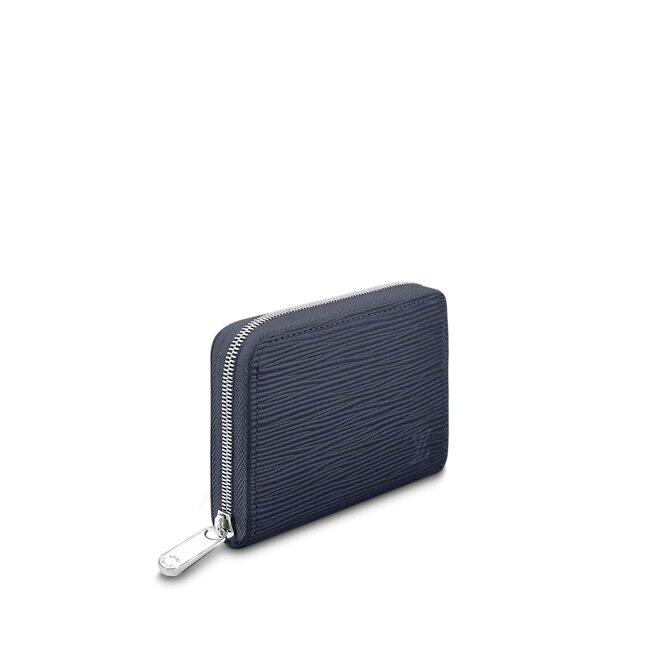 Louis Vuitton Zippy Coin Purse Navy Blue