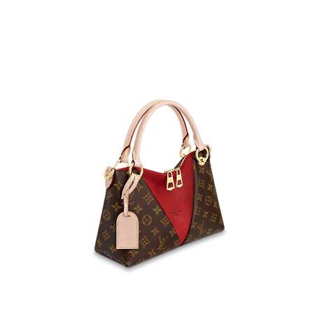 Louis Vuitton V Tote BB Cerise Red