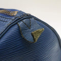 LOUIS VUITTON Epi Keepall 55 Boston Bag Blue VI1920 - Cap N Wrap