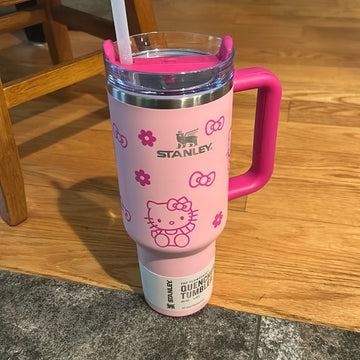 Stanley Pink Hello Kitty Quencher Tumbler 40oz | Shop Listing 2
