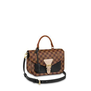 Louis Vuitton Beaumarchais Black and Caramel