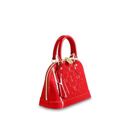 Louis Vuitton Alma BB Cerise Red