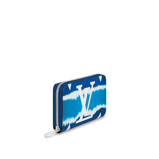 Louis Vuitton Escale Pochette Double Zip Blue