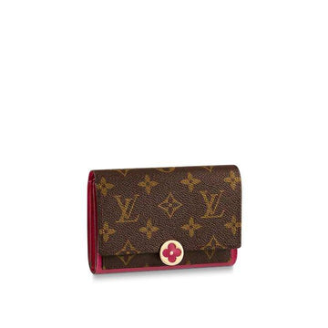 Louis Vuitton Flore Compact Wallet Fuchsia