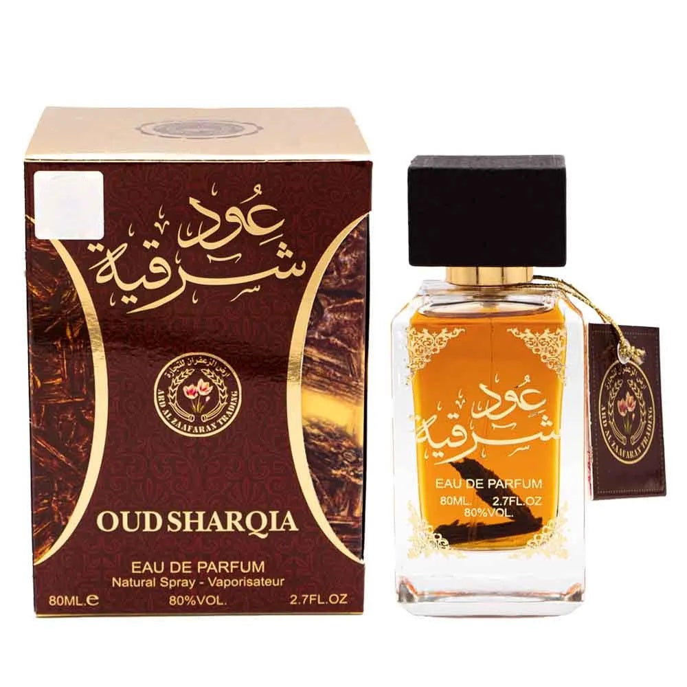 Ard Al Zaafaran OUDH Sharqia Eau de Parfum Attar perfume bottle and packaging