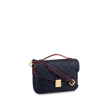Louis Vuitton Pochette Métis Navy Blue and Red