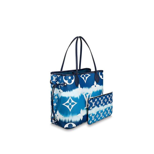 Louis Vuitton Escale Neverfull MM Blue