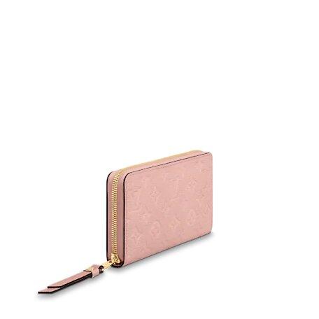 Louis Vuitton Zippy Wallet Rose Poudré Pink
