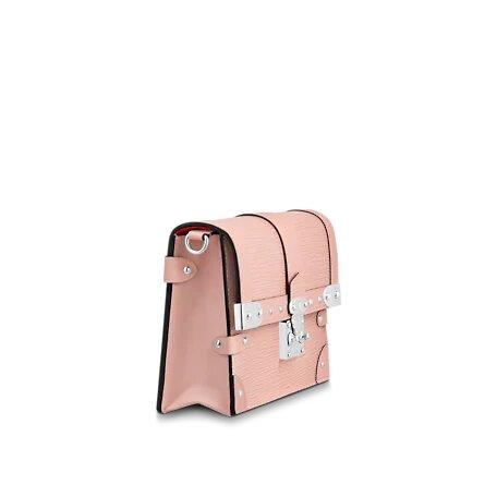 Louis Vuitton Trunk Chain Wallet Rose Ballerine Pink