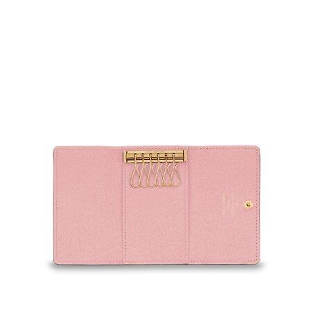 Louis Vuitton 6 Key Holder Rose Ballerine