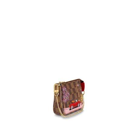 Louis Vuitton Mini Pochette Accessoires Red